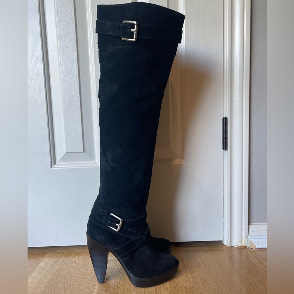 Women’s Michael Kors Black Suede Boots | Size 7 | EUC